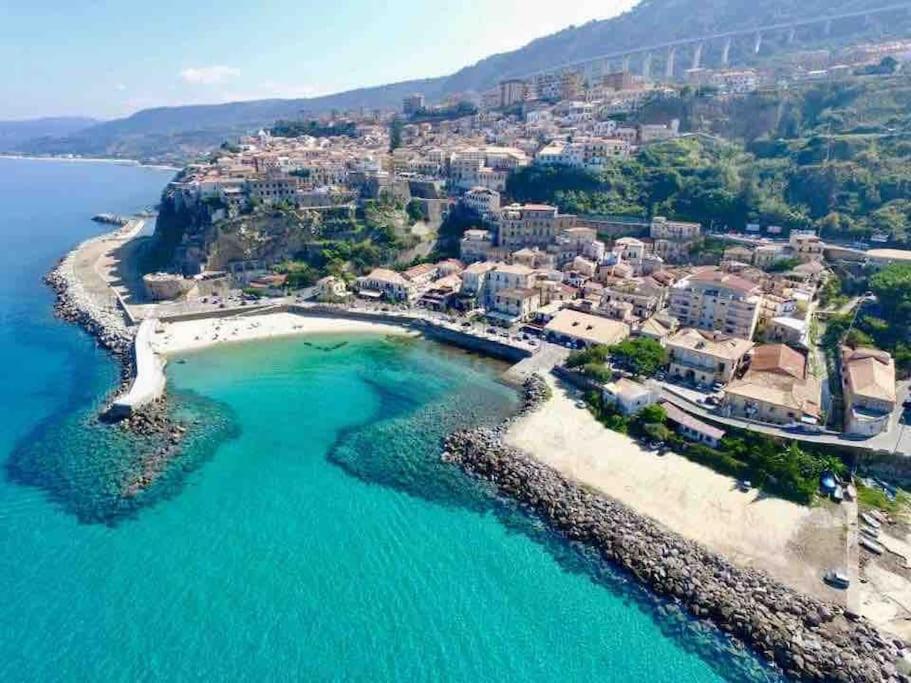 La Scaletta Sul Mare Di Pizzo Wifi E Disney+ Dış mekan fotoğraf